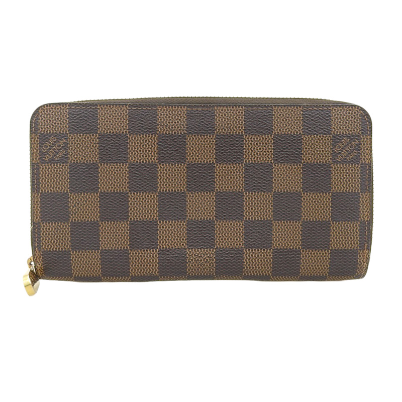 ルイヴィトン LOUIS VUITTON ダミエ ジッピーウォレット 長財布 N60015 中古 LV1608