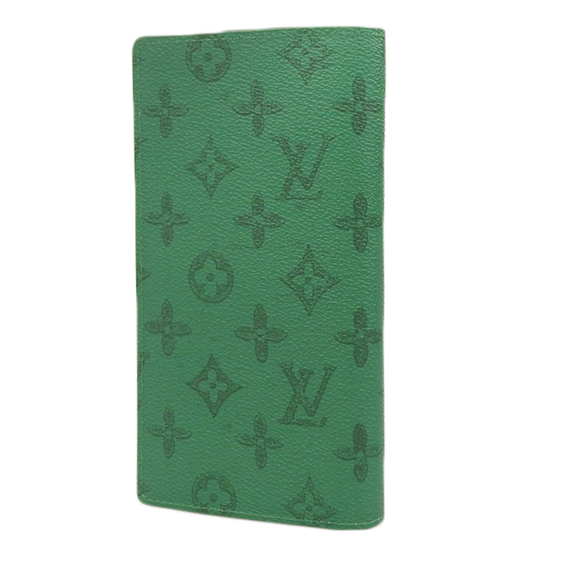 http://ルイヴィトン%20LOUIS%20VUITTON%20モノグラム%20エブリデイLV%20ポルトフォイユ・ブラザNM%20長財布%20グリーン%20ホワイト%20M80801%20中古%20LV1609