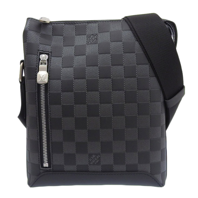 ルイヴィトン LOUIS VUITTON ダミエ・アンフィニ ディスカバリーメッセンジャーBB ショルダーバッグ オニキス M42418 中古 LV1612