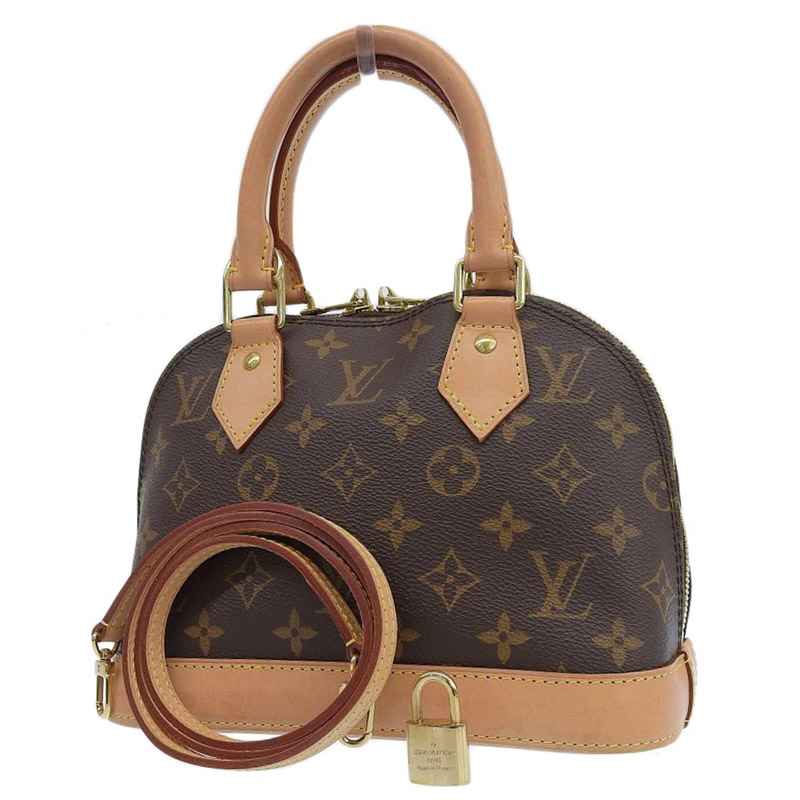 http://ルイヴィトン%20LOUIS%20VUITTON%20モノグラム%20アルマBB%202WAYバッグ%20ハンドバッグ%20ショルダーバッグ%20M53152%20中古%20LV1617