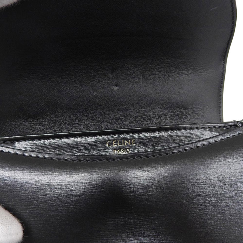 http://セリーヌ%20CELINE%20トリオンフ%20ミニブザス%20クレア%202WAY%20ハンドバッグ%20ショルダーバッグ%20レザー%20ブラック%2010L063ETZ.38NO%20中古%20OB1997