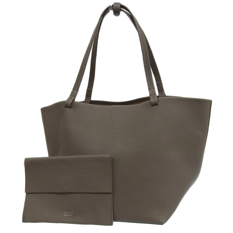 http://ザ・ロウ%20THE%20ROW%20パークトート%20スリー%20トートバッグ%20レザー%20グレージュ%20W1272%20L133%20中古%20OB2029