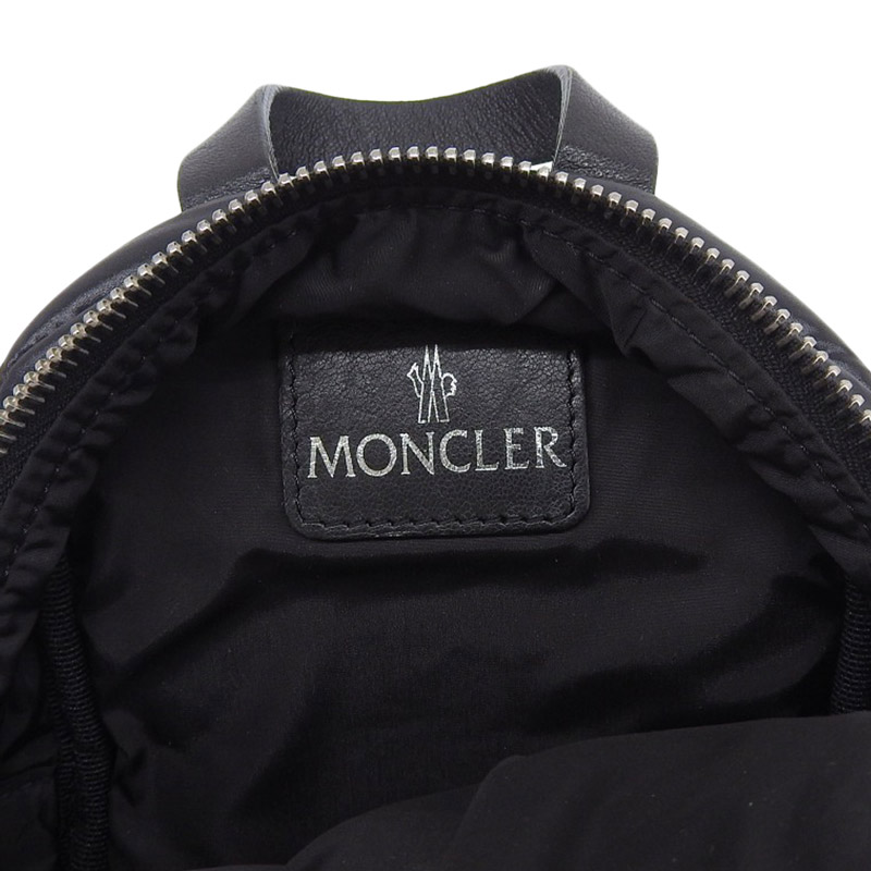 http://モンクレール%20MONCLER%202WAYバッグ%20ショルダーバッグ%20ハンドバッグ%20ナイロン/レザー%20ブラック%205L00024%20中古%20OB2042