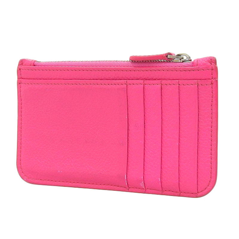 http://バレンシアガ%20BALENCIAGA%20コインケース%20カードケース%20レザー%20ピンク%20594214%20中古%20OBB0562