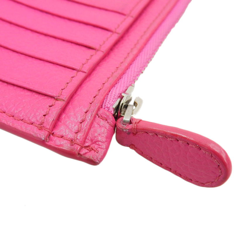 http://バレンシアガ%20BALENCIAGA%20コインケース%20カードケース%20レザー%20ピンク%20594214%20中古%20OBB0562