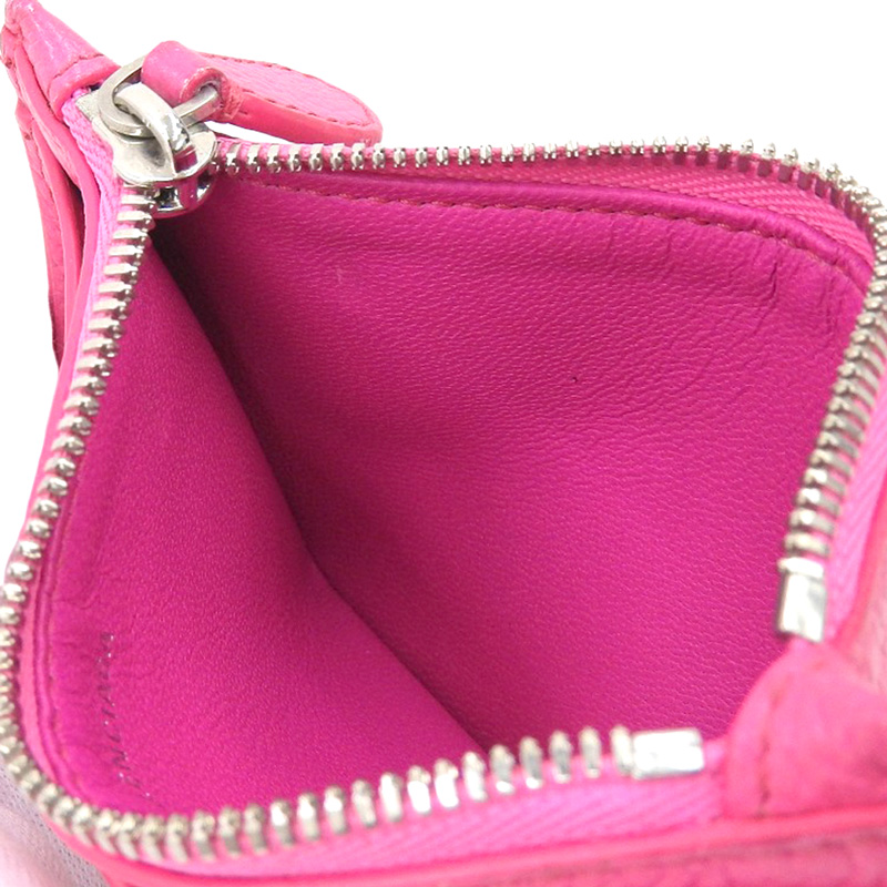 http://バレンシアガ%20BALENCIAGA%20コインケース%20カードケース%20レザー%20ピンク%20594214%20中古%20OBB0562