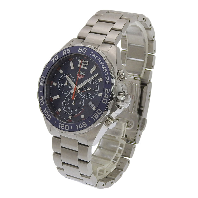 http://タグホイヤー%20TAG%20HEUER%20フォーミュラ1%20クロノグラフ%20メンズ%20クォーツ%20腕時計%20SS%20ブルー文字盤%20CAZ1014.BA0842%20中古%20OW0442