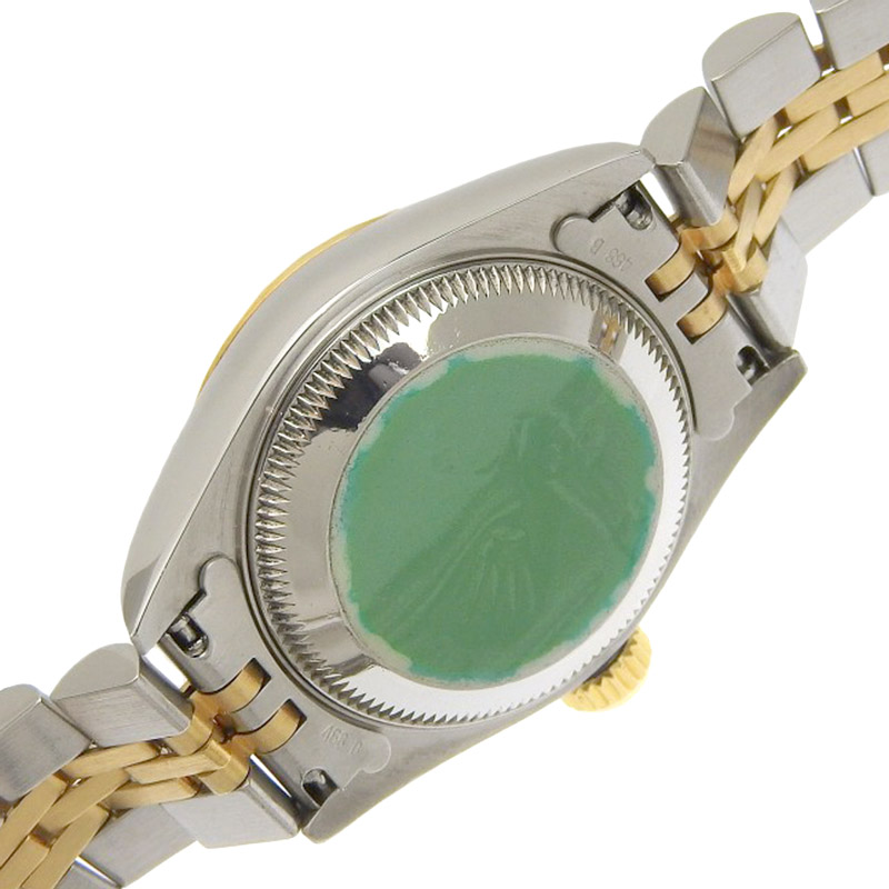 http://ロレックス%20ROLEX%20デイトジャスト%20レディース%20自動巻き%20SS/YG%2010Pダイヤ%20シャンパン文字盤%20W番%201994〜1995年%2069173G%20中古%20RO0287