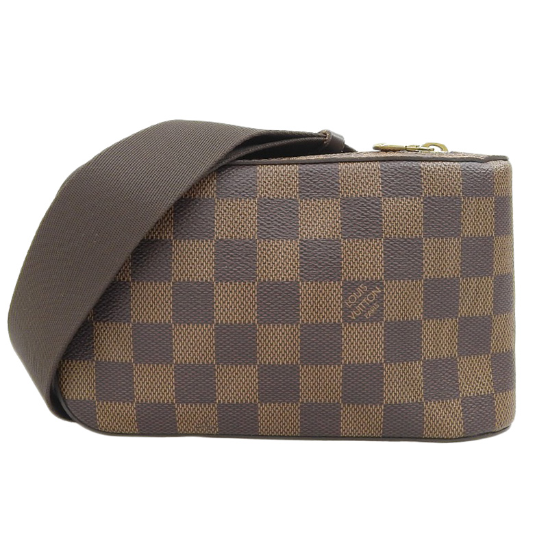 ルイヴィトン LOUIS VUITTON ダミエ ジェロニモス ボディバッグ ウエストバッグ N51994 中古 LV1628