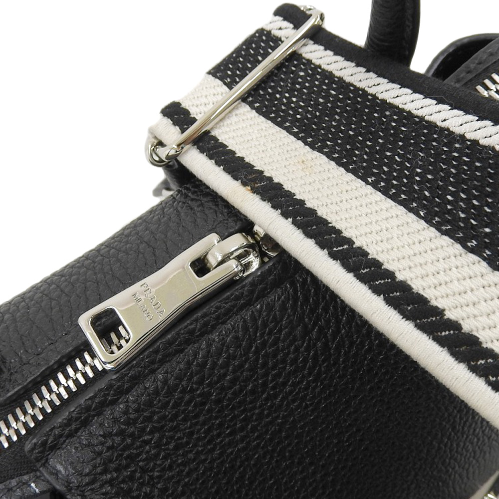 http://プラダ%20PRADA%202WAYバッグ%20ミニハンドバッグ%20ショルダーバッグ%20ヴィッテロダイノ%20ソフト%20レザー%20ブラック%201BA362%20美品%20OB2072