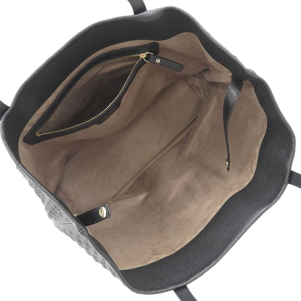 http://ジミーチュウ%20JIMMY%20CHOO%20トートバッグ%20スターエンボス%20レザー%20ブラック%20中古%20OB2079