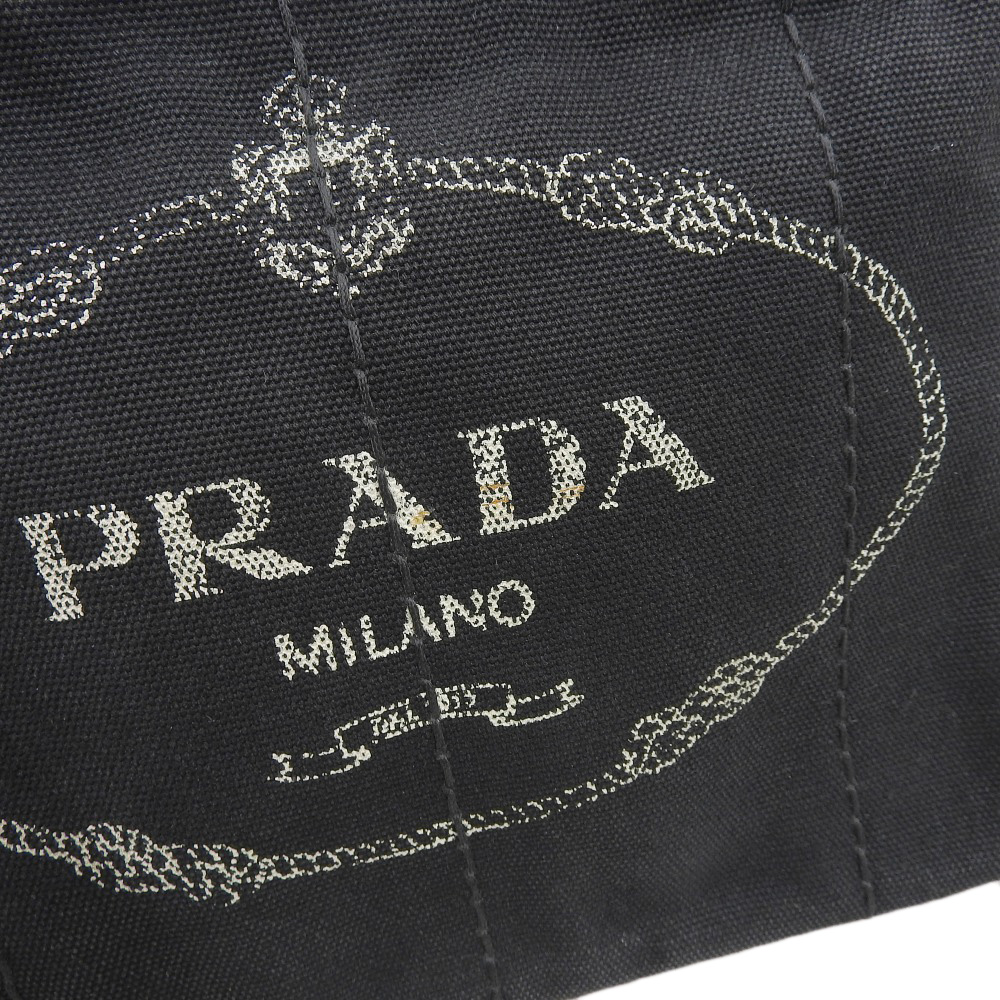 http://プラダ%20PRADA%20カナパ%202WAYバッグ%20ハンドバッグ%20トートバッグ%20ショルダーバッグ%20キャンバス%20ブラック%20中古%20OB2082