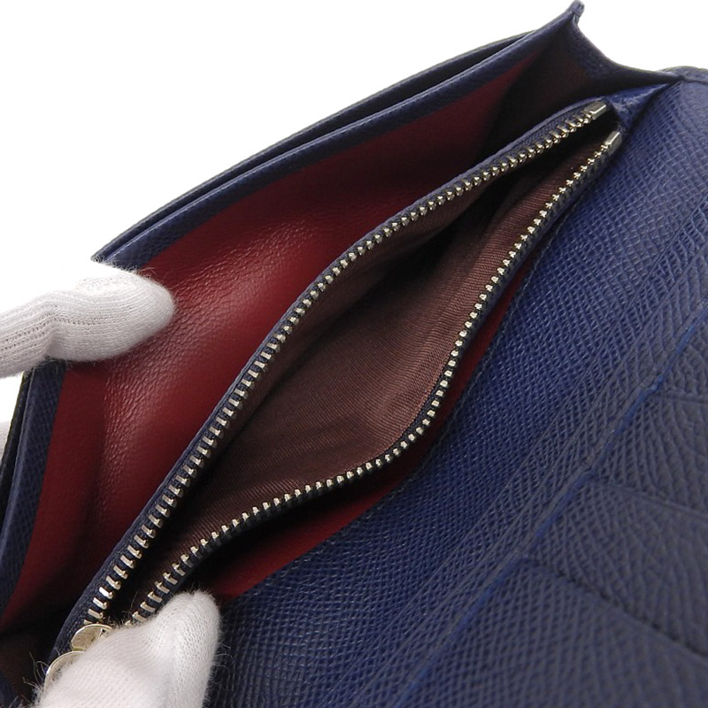 http://ブルガリ%20BVLGARI%20長財布%20レザー%20ネイビー%20美品%20BV0364