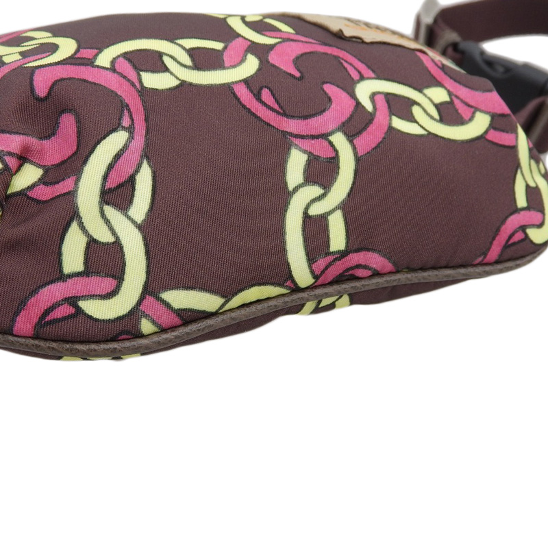 http://グッチ%20GUCCI%20ノースフェイスコラボ%20ボディバッグ%20ウエストバッグ%20ナイロン/レザー%20ボルドー%20650299%20中古%20GU0619