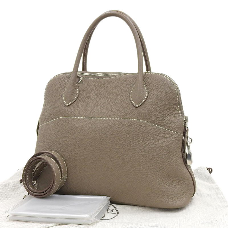 http://エルメス%20HERMES%20ボリード31%202WAY%20ハンドバッグ%20ショルダーバッグ%20トリヨンクレマンス%20エトゥープ%20A刻印%202017年%20中古%20HE0971