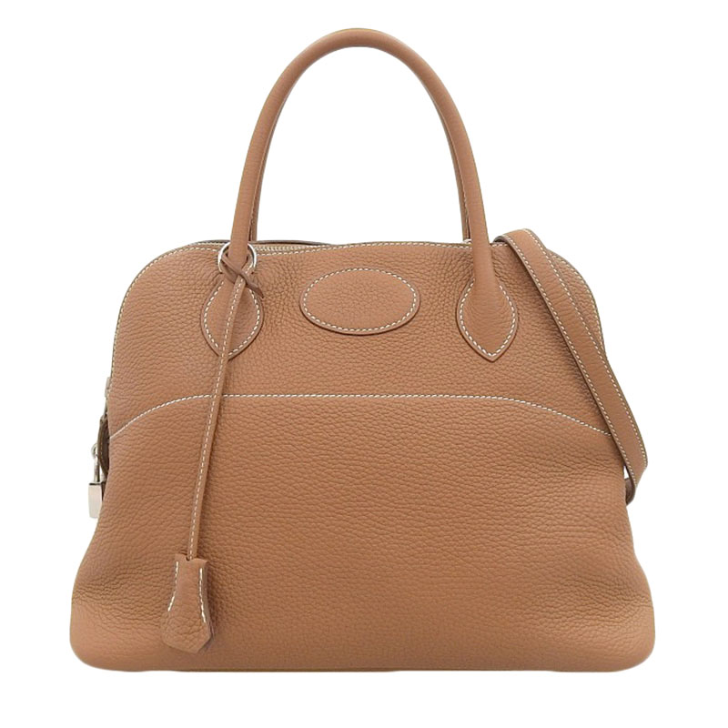 エルメス HERMES ボリード31 2WAYバッグ ハンドバッグ ショルダーバッグ トリヨンクレマンス ゴールド A刻印 2017年 中古 HE0991