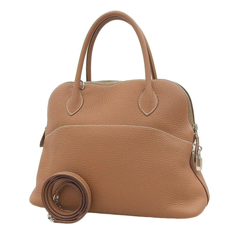 http://エルメス%20HERMES%20ボリード31%202WAYバッグ%20ハンドバッグ%20ショルダーバッグ%20トリヨンクレマンス%20ゴールド%20A刻印%202017年%20中古%20HE0991