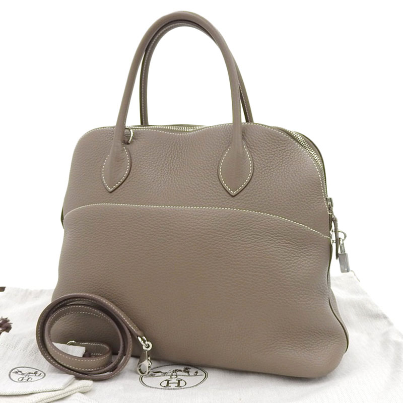 http://エルメス%20HERMES%20ボリード35%202WAYバッグ%20ハンドバッグ%20ショルダーバッグ%20トリヨンクレマンス%20エトゥープ%20T刻印%202015年%20中古%20HE1001