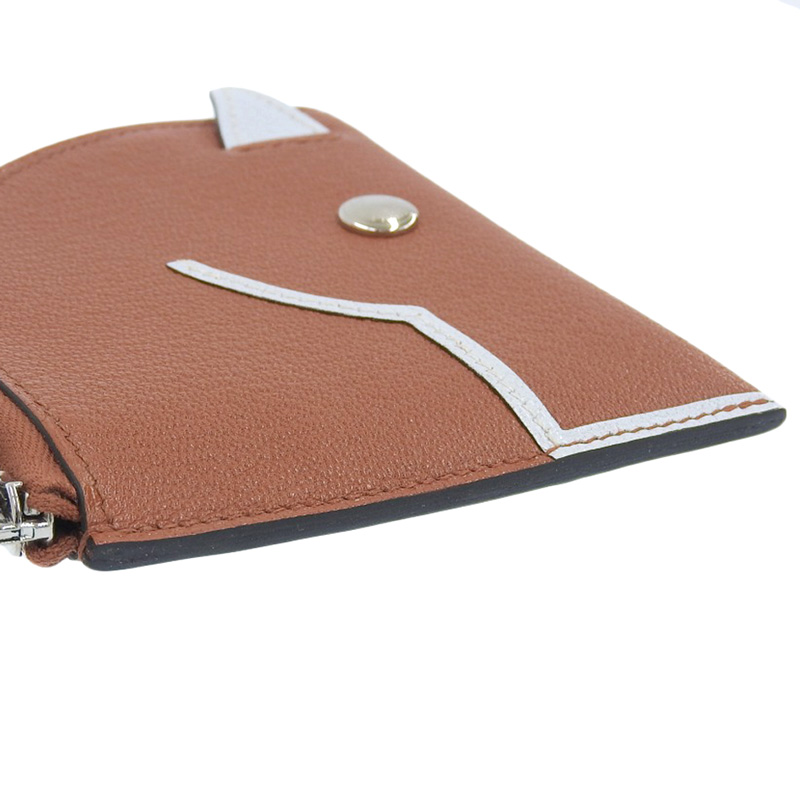 http://エルメス%20HERMES%20パドック%20シェーブル・ミゾール%20馬%20ホース%20コインケース%20小銭入れ%20ブラウン%20U刻印%202022年%20美品%20HE1002