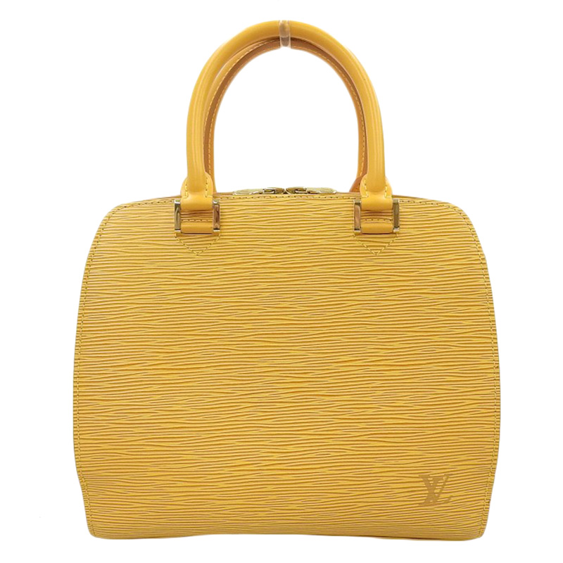ルイヴィトン LOUIS VUITTON エピ ポンヌフ ハンドバッグ タッシリイエロー M52059 中古 LV1623