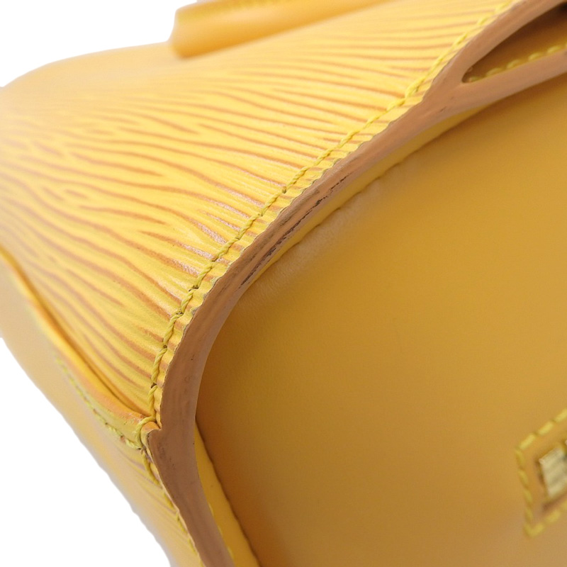 http://ルイヴィトン%20LOUIS%20VUITTON%20エピ%20ポンヌフ%20ハンドバッグ%20タッシリイエロー%20M52059%20中古%20LV1623