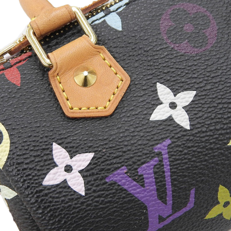 http://ルイヴィトン%20LOUIS%20VUITTON%20モノグラム%20マルチカラー%20ミニスピーディ%20ハンドバッグ%20ノワール%20M92644%20中古%20LV1625
