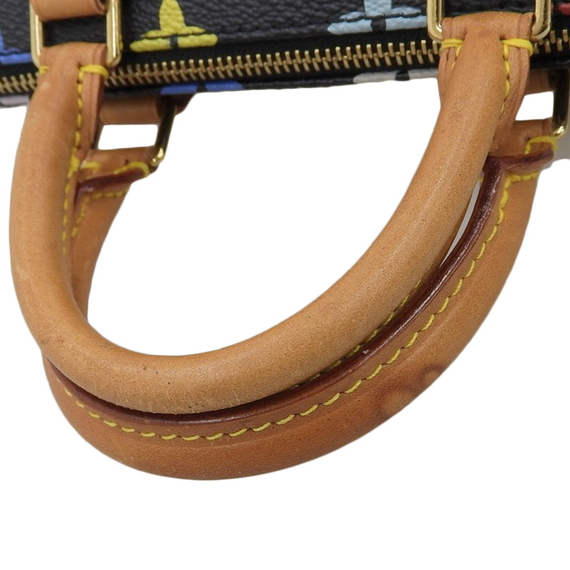http://ルイヴィトン%20LOUIS%20VUITTON%20モノグラム%20マルチカラー%20ミニスピーディ%20ハンドバッグ%20ノワール%20M92644%20中古%20LV1625