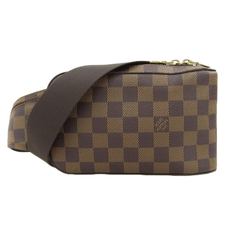 ルイヴィトン LOUIS VUITTON ダミエ ジェロニモス ボディバッグ ウエストバッグ N51994 中古 LV1637