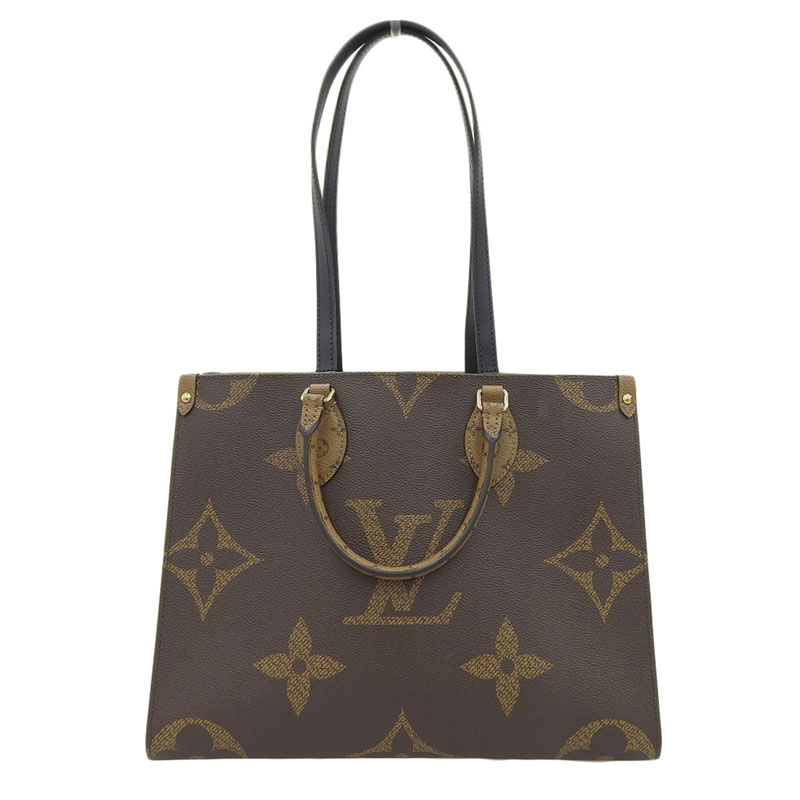 ルイヴィトン LOUIS VUITTON モノグラム・リバース オンザゴーMM 2WAYバッグ ハンドバッグ ショルダーバッグ M45321 中古 LV1647