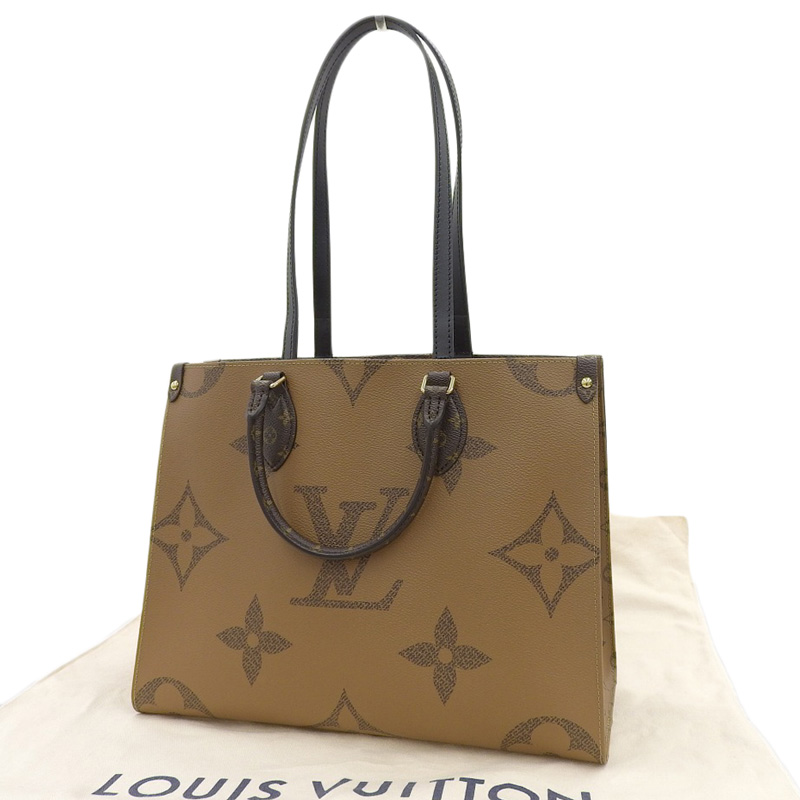 http://ルイヴィトン%20LOUIS%20VUITTON%20モノグラム・リバース%20オンザゴーMM%202WAYバッグ%20ハンドバッグ%20ショルダーバッグ%20M45321%20中古%20LV1647