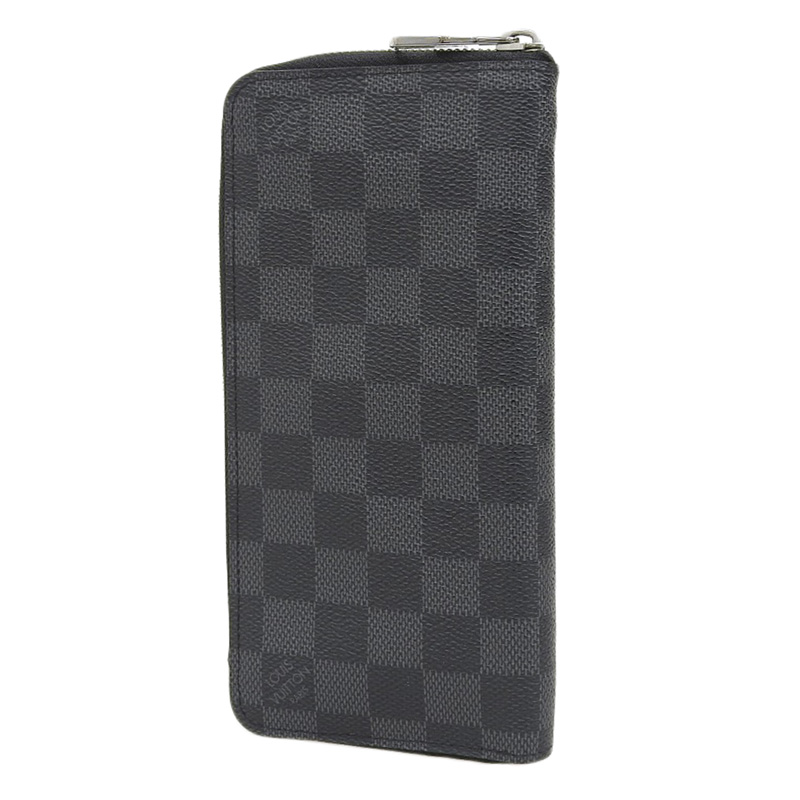 http://ルイヴィトン%20LOUIS%20VUITTON%20ダミエ・グラフィット%20ジッピーウォレット・ヴェルティカル%20長財布%20N63095%20中古%20LV1648