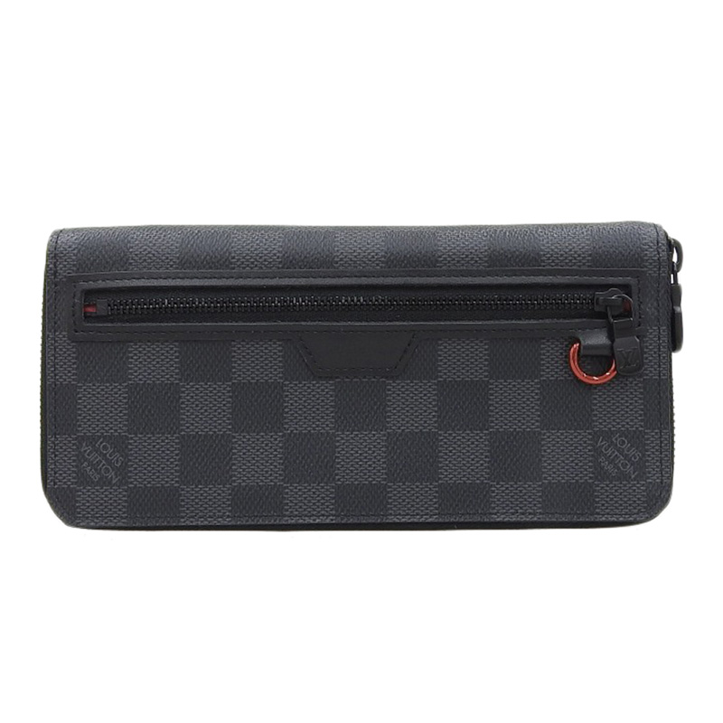 ルイヴィトン LOUIS VUITTON ダミエグラフィット ユーティリティ・ジッピーウォレット・ヴェルティカル 長財布 N60355 中古 LV1650