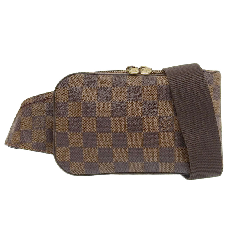 ルイヴィトン LOUIS VUITTON ダミエ ジェロニモス ボディバッグ ウエストバッグ N51994 中古 LV1651