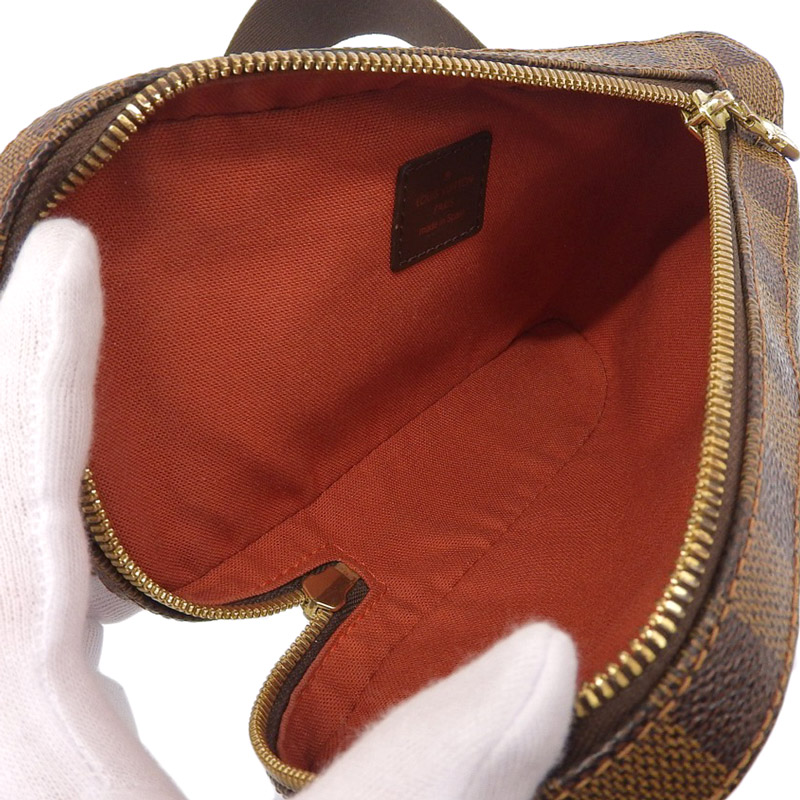 http://ルイヴィトン%20LOUIS%20VUITTON%20ダミエ%20ジェロニモス%20ボディバッグ%20ウエストバッグ%20N51994%20中古%20LV1651