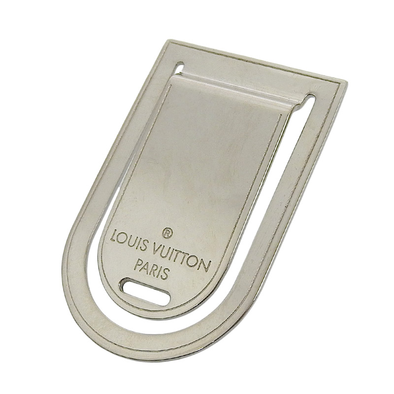ルイヴィトン LOUIS VUITTON パンス・ア・ビエポルト マネークリップ メタル シルバー色 M65067 中古 LV1653
