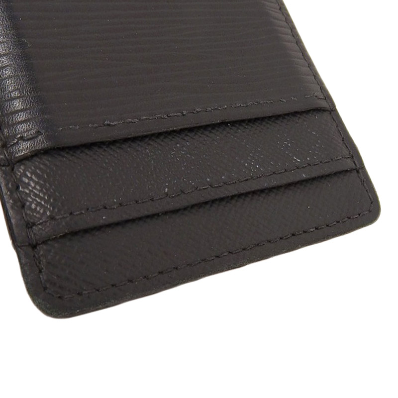 http://ルイヴィトン%20LOUIS%20VUITTON%20エピ%20ポルトカルトパンス%20カードケース%20マネークリップ%20ノワール%20M60322%20中古%20LV1654