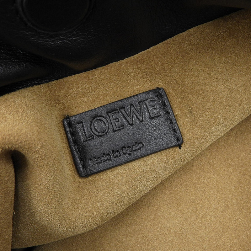http://ロエベ%20LOEWE%20フラメンコクラッチミニ%20ショルダーバッグ%20レザー%20ブラック%20中古%20OB2090
