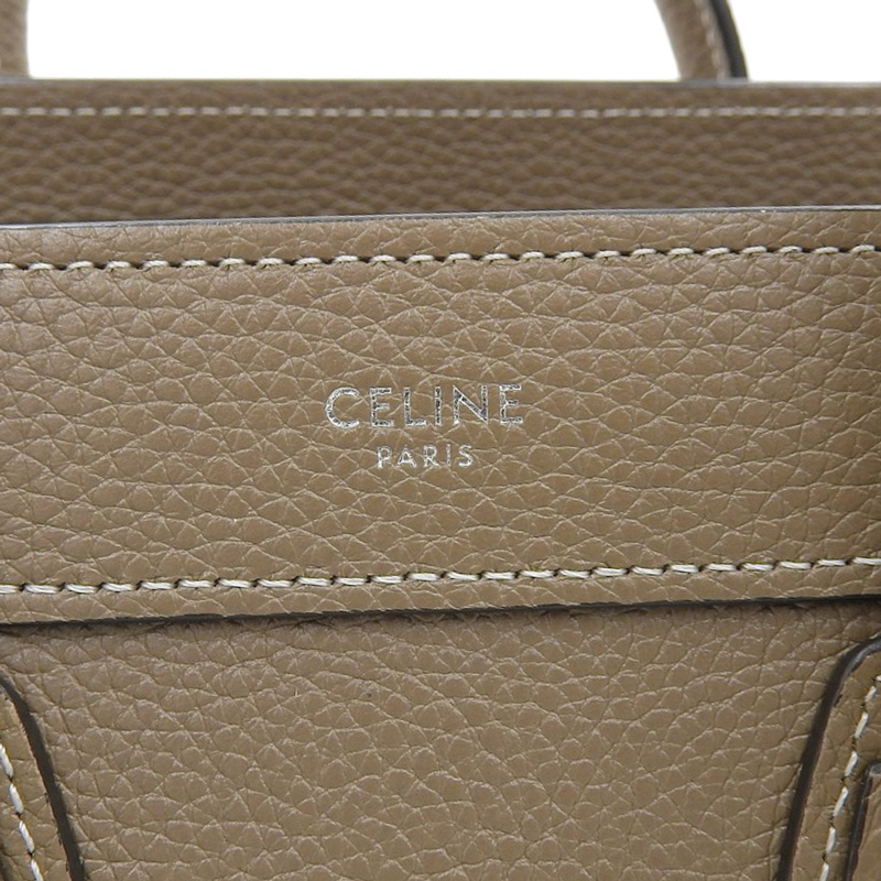 http://セリーヌ%20CELINE%20ラゲージ%20ナノショッパー%202WAYバッグ%20ハンドバッグ%20ショルダーバッグ%20レザー%20スリ%20中古%20OB2095