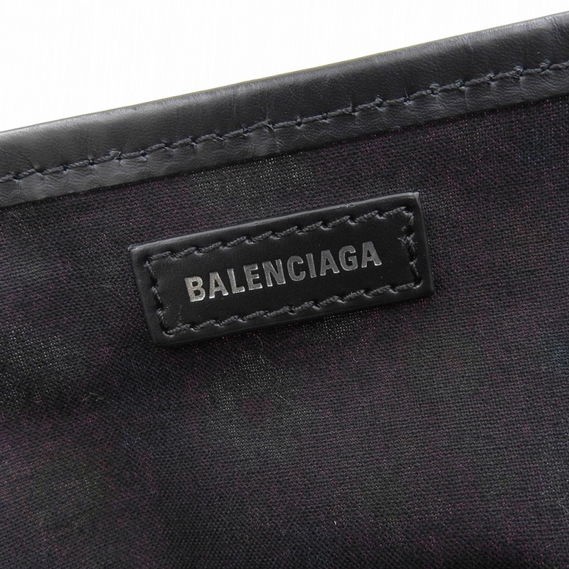 http://バレンシアガ%20BALENCIAGA%20ネイビーカバスS%20トートバッグ%20キャンバス/レザー%20ピンク/ブラック%20花柄%20フラワー%20339933%20中古%20OB2110