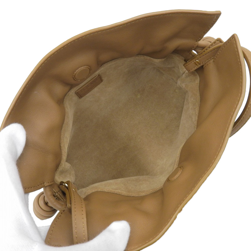 http://ロエベ%20LOEWE%20フラメンコクラッチミニ%202WAY%20ショルダーバッグ%20クラッチ%20レザー%20ブラウン%20中古%20OB2114