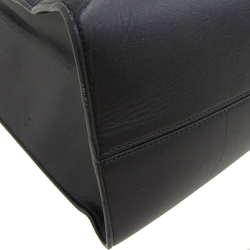 http://ジルサンダー%20JIL%20SANDER%20タングル%20トートバッグ%20レザー%20ブラック%20中古%20OB2147
