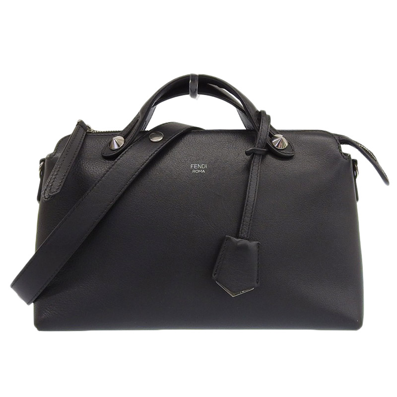 フェンディ FENDI バイザウェイ 2WAY ショルダーバッグ ハンドバッグ レザー ブラック 8BL124 中古 OB2186