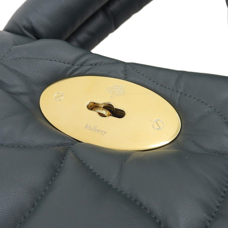 http://マルベリー%20MULBERRY%20ビッグソフティ%202WAYバッグ%20トートバッグ%20ショルダーバッグ%20ナッパレザー%20グリーン%20中古%20OB2201