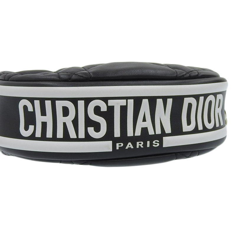 http://ディオール%20CHRISTIAN%20DIOR%20ヴァイブ%20マイクロ%20カナージュ%202WAYバッグ%20ショルダーバッグ%20レザー%20ブラック%20S7200ONOA%20美品%20OB2212
