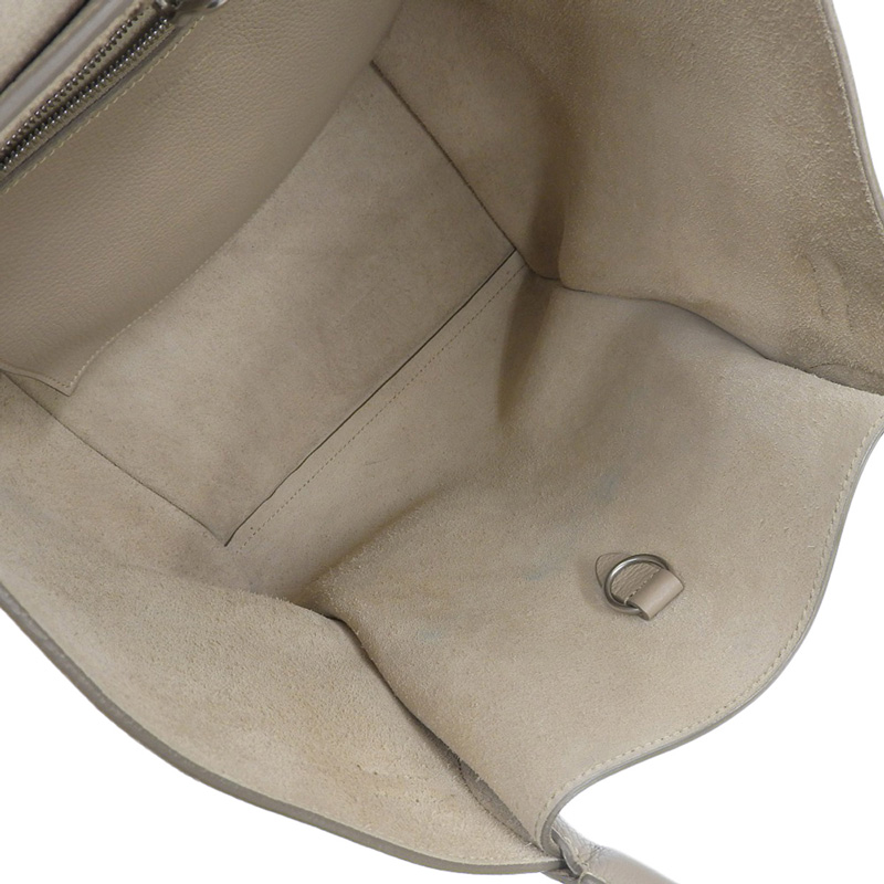 http://セリーヌ%20CELINE%20ビッグバッグ%20スモール%202WAYバッグ%20ハンドバッグ%20ショルダーバッグ%20レザー%20グレージュ%20中古%20OB2217