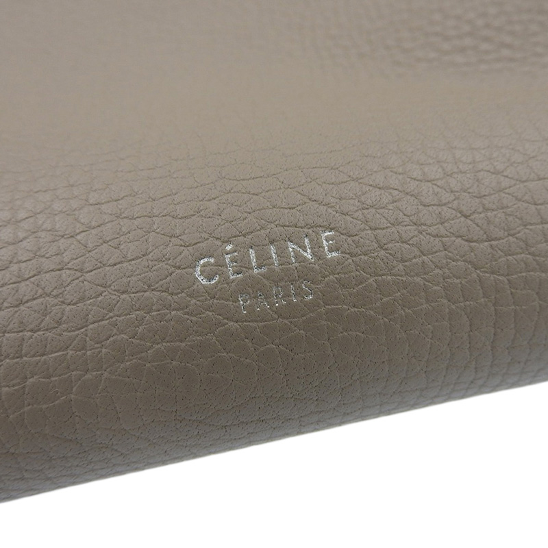 http://セリーヌ%20CELINE%20ビッグバッグ%20スモール%202WAYバッグ%20ハンドバッグ%20ショルダーバッグ%20レザー%20グレージュ%20中古%20OB2217