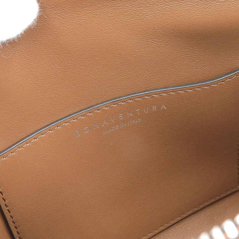 http://ボナベンチュラ%20BONAVENTURA%20ロゴ%20エマ%20バッグ%2022%20スムース%202WAY%20ハンドバッグ%20ショルダー%20レザー%20ブラウン%20BBGS1L-CM%20美品%20OB2221