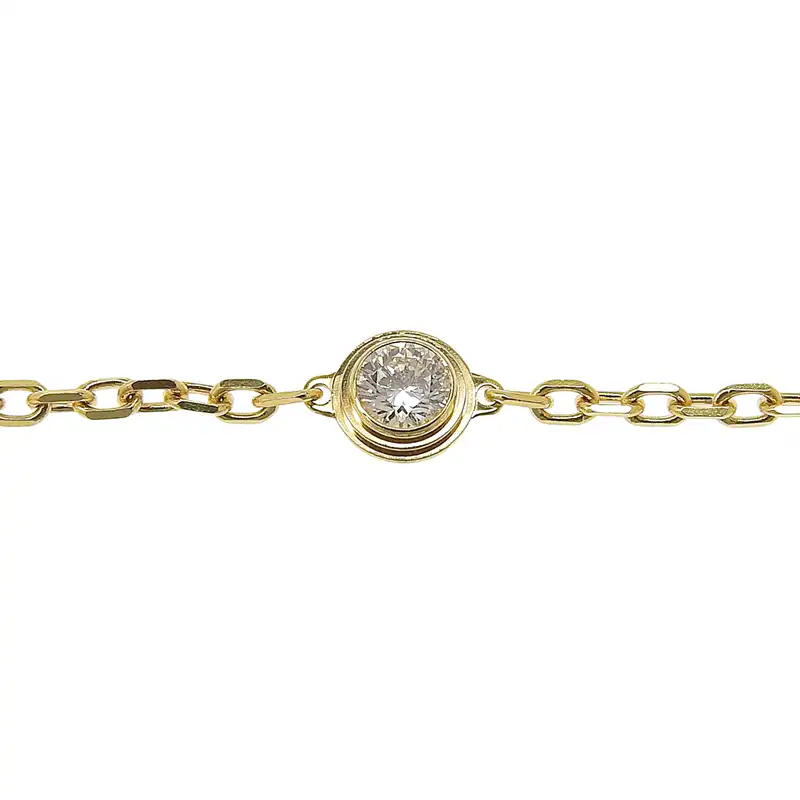 http://カルティエ%20CARTIER%20ディアマン・レジェSM%20ブレスレット%20K18%20ダイヤモンド%20中古%20CA0470