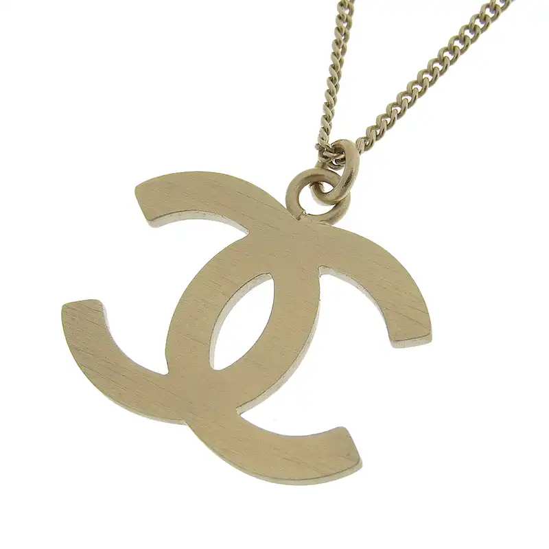 http://シャネル%20CHANEL%20ココマーク%20ネックレス%20GP%20ラインストーン%20ゴールド色%20B12A%20中古%20CH0975