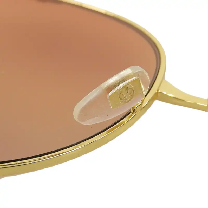 http://グッチ%20GUCCI%20サングラス%20ラウンド%20ゴールド&ブラウン%20GG0595S%20中古%20GU0613